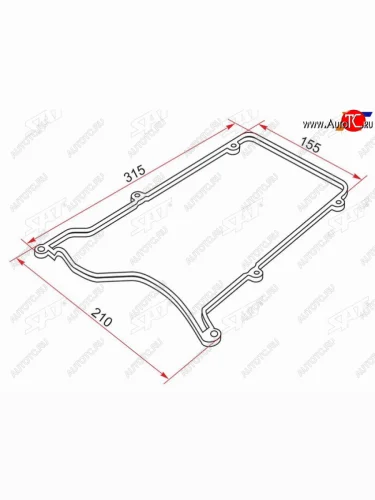 Прокладка клапанной крышки TOYOTA DUET M1#0 EJDE 98-04 SAT K11213-97202