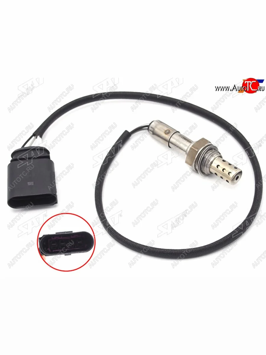 Датчик кислородный AUDI Q5 08-SKODA FABIAOCTAVIA 04-13VW POLO V 09-TOURAN 03-10POLO VI 20- SAT ST-036906262AA  в Самаре Самарской области