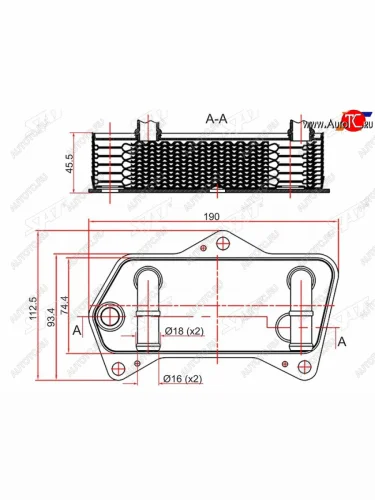 Радиатор масляный AUDI A3 03-SKODA OCTAVIA 04-SUPERB 08-VOLKSWAGEN GOLF 03-JETTA 05-PASSAT 05- SAT ST-02E409061B