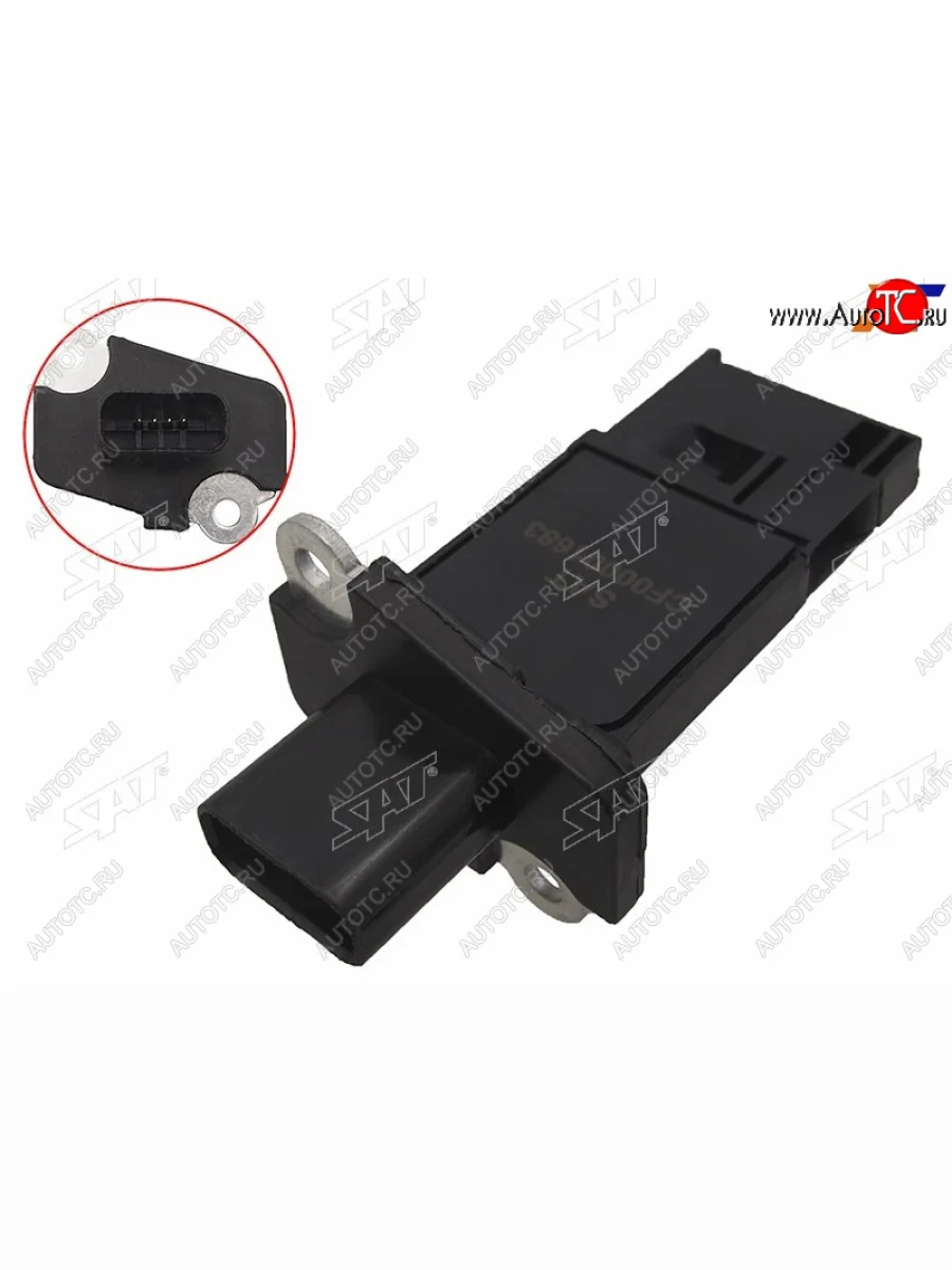 Датчик расхода воздуха FORD GALAXY (06-), MONDEO IV (07-15), TRANSIT (06-) SAT ST-1376235  в Самаре Самарской области