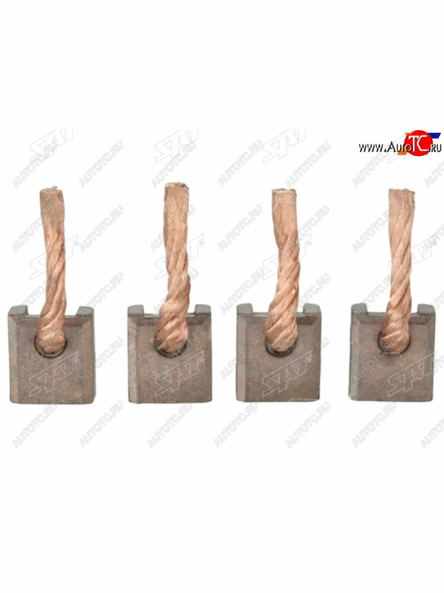 Щетка генераторастартера 4 шт. FORD FOCUS III 2.0 CB8 11-MONDEO IV 2.0 2007- SAT ST-140975  В Кинешме Ивановской области