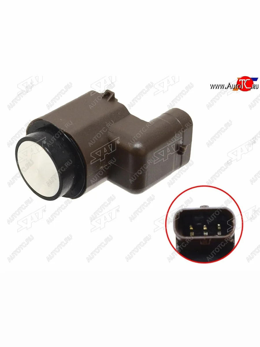 Датчик парковки (сонар) Volkswagen Jetta 05-10  Passat 05-11  Touran 06-10 SAT ST-158-0003  в Самаре Самарской области