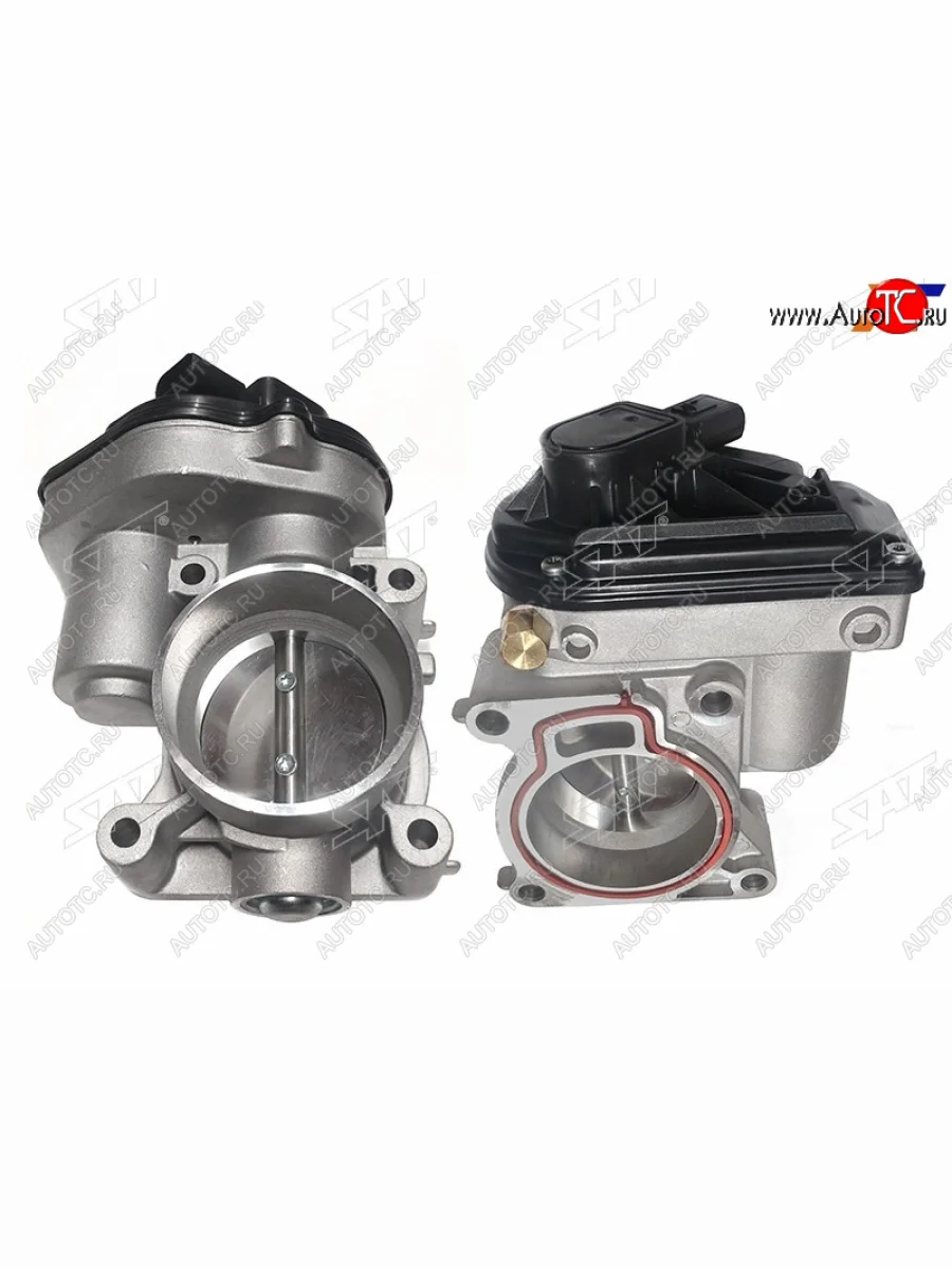 Дроссельная заслонка Ford Fiesta 02-08  Focus 04-11  Fusion 02-12  Mondeo 07-15 SAT ST-1537636  в Самаре Самарской области