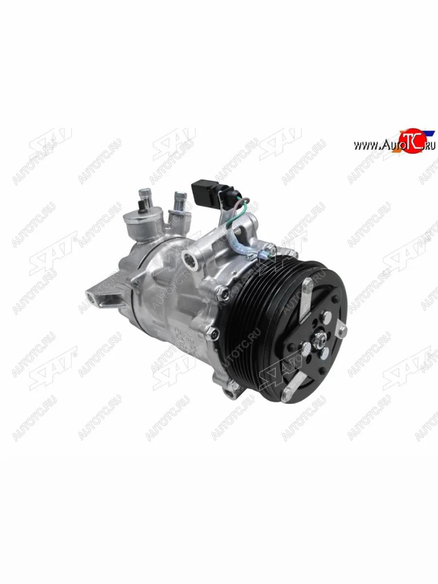 Компрессор кондиционера Skoda Rapid 20-  Volkswagen Polo 09-20 SAT ST-245-0002  в Самаре Самарской области