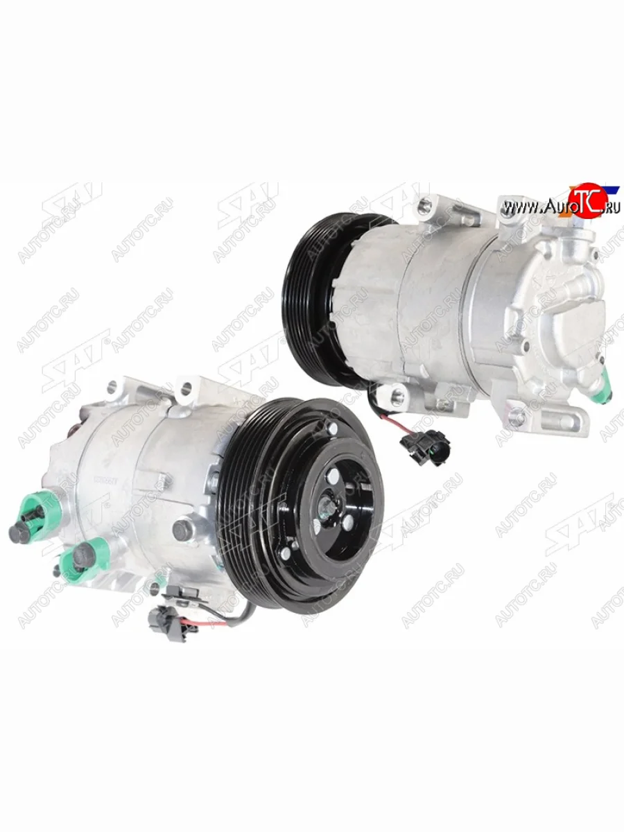 Компрессор кондиционера Hyundai Elantra 13-16  Kia Cerato 13-20  Soul 13-19  Hyundai i30 11-17 SAT ST-245-0029  в Самаре Самарской области