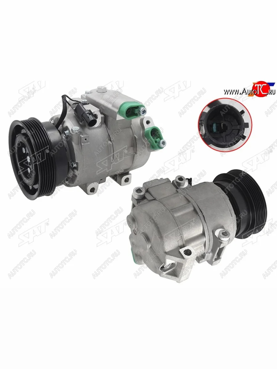 Компрессор кондиционера KIA RIO 05-11 SAT ST-245-0036  в Самаре Самарской области