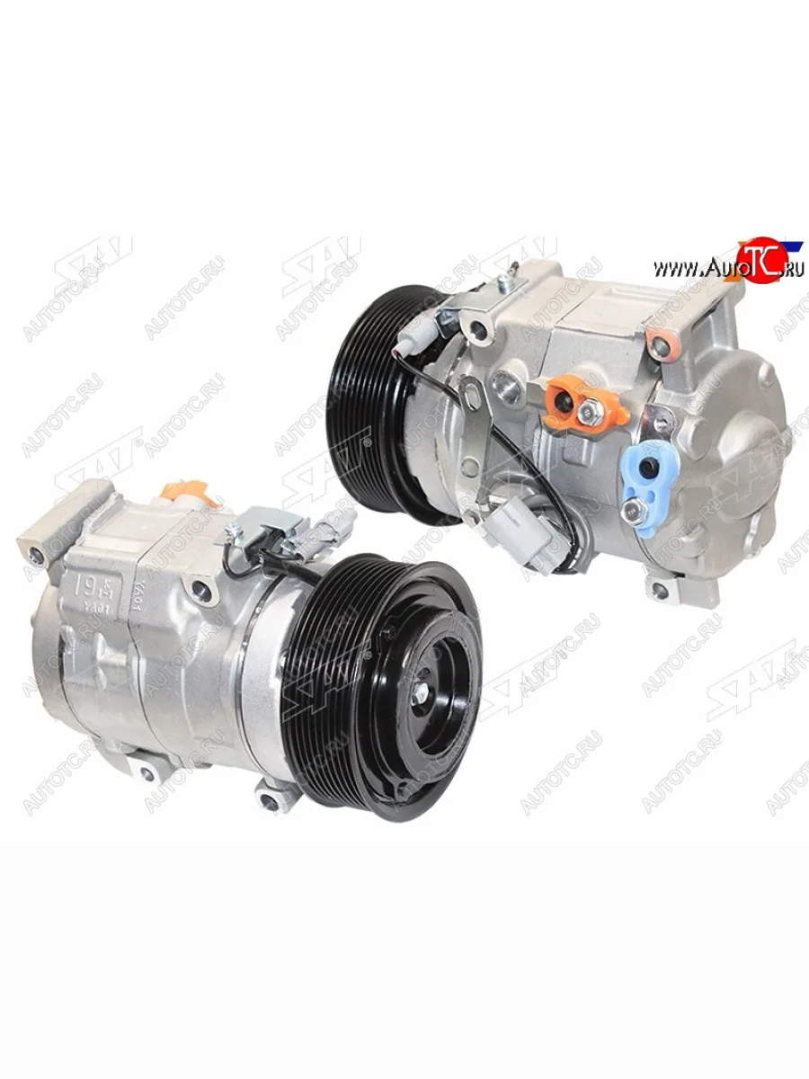 Компрессор кондиционера Toyota Land Cruiser (J200) 07-21  Lexus LX 07-23 SAT ST-245-0040  в Самаре Самарской области
