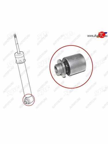 Сайлентблок BMW X5 99-13 SAT ST-33506751543B