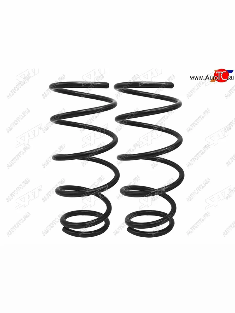 Комплект пружин 2шт передние TOYOTA CAMRY GRACIA 96- 5SFE, 2MZFE SAT ST-33771  в Самаре Самарской области