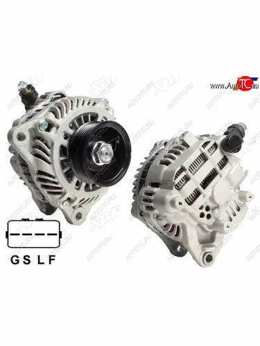 Генератор MMC ECLIPSEGALANT DJLANCER CS7OUTLANDER CU5W 2.4 07-08 4G69 12V 120A SAT ST-85-0026