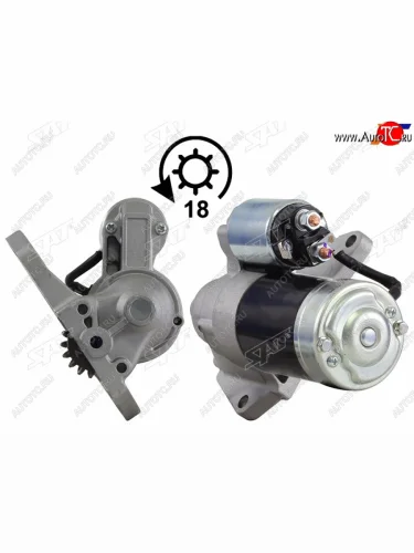 Стартер Ford Probe 93-97  Mazda 323 94-00  626 92-97  Capella 97-02  Eunos 800 93-97 (1,7 kW Z= SAT ST-GY01-18-400B