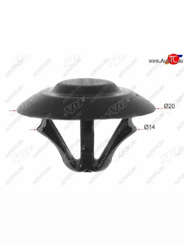 Клипса капота MERCEDES (1 шт.) SAT ST-M11166