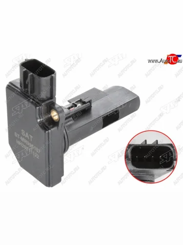Датчик расхода воздуха MMC 4B1011124J114G154G644G696G7274756B31 1,8-3,0 SAT ST-MR985187