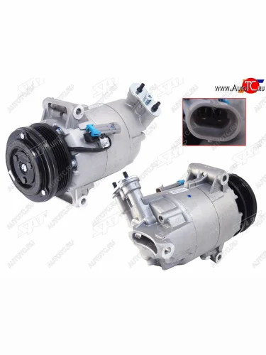Компрессор кондиционера Opel Astra 98-13  Zafira 99-14  Astra Family 11-14  Astra GTC 04-15 SAT ST-OP49-396-0