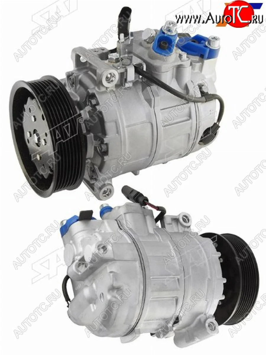 Компрессор кондиционера Audi Q7 05-15  Volkswagen Touareg 02-18  Phaeton 02-16 SAT ST-VW60-396-A0  в Самаре Самарской области