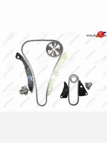 Комплект замены цепи ГРМ 2,4 G4KDG4KC HYUN SONATA 05-H1 08-SANTA FE 10-IX35 09- (малая цепь 37 з SAT TK-MIT147