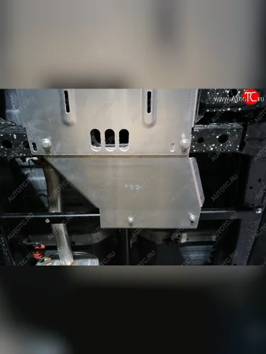 Защита раздаточной коробки (алюминий) 4мм Haval H5 Diesel 4WD 2024