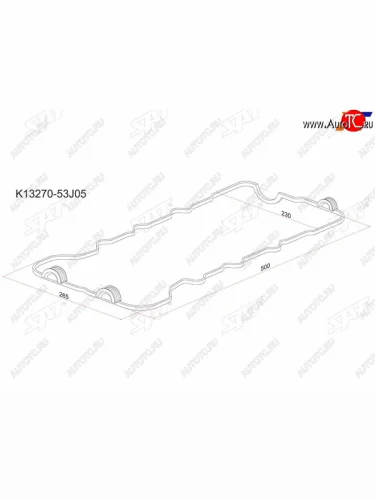 Прокладка клапанной крышки NS SR16SR18SR20 -96 SAT K13270-53J05