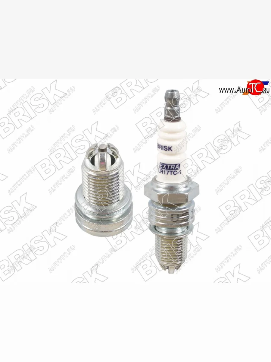 Свеча зажигания CHEVROLET AVEOSPARK 05-MMC COLTLANCERPAJERO 90-00 (EXTRA) BRISK LR17TC-1  в Керчи Республика Крым