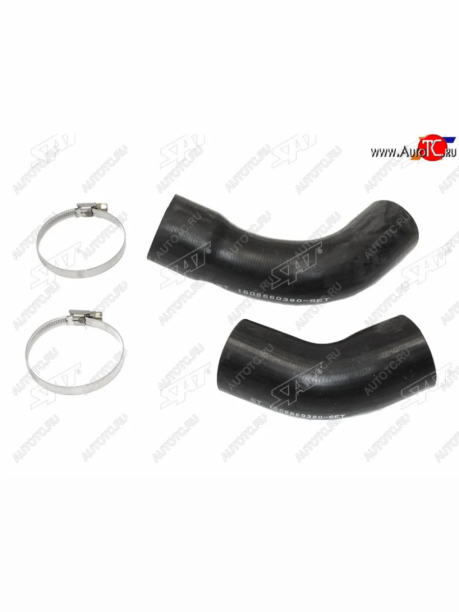 Комплект патрубов интеркулера левый CITROEN JUMPERFIAT DUCATOPEUGEOT BOXER 06-н.в.2,2D SAT ST-1606660380-SET  в Самаре Самарской области