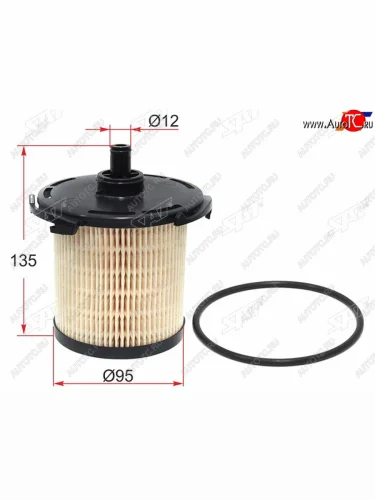 Фильтр топливный FORD TRANSIT 2.2 TDCi 06-TOURNEO CUSTOM 12- SAT ST-1764944