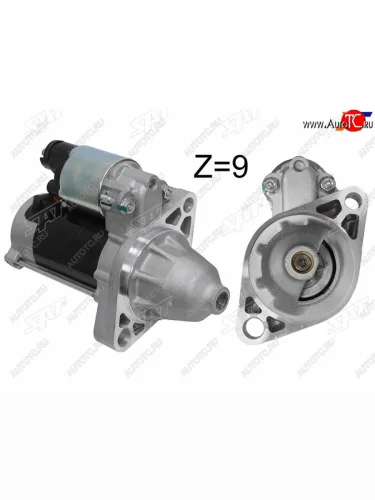 Стартер Honda Accord 02-13  Civic 00-06  CR-V 01-06  Stream 00-06  Acura RSX 02-04 (1,6 kW Z=9 SAT ST-31200-RBA-003