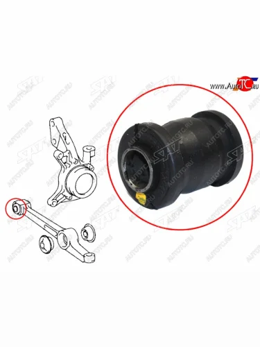 Сайлентблок Toyota Camry Japan 94-98  Vista 90-98  Camry UAEUSA 91-96 (Перед) SAT ST-48654-32040