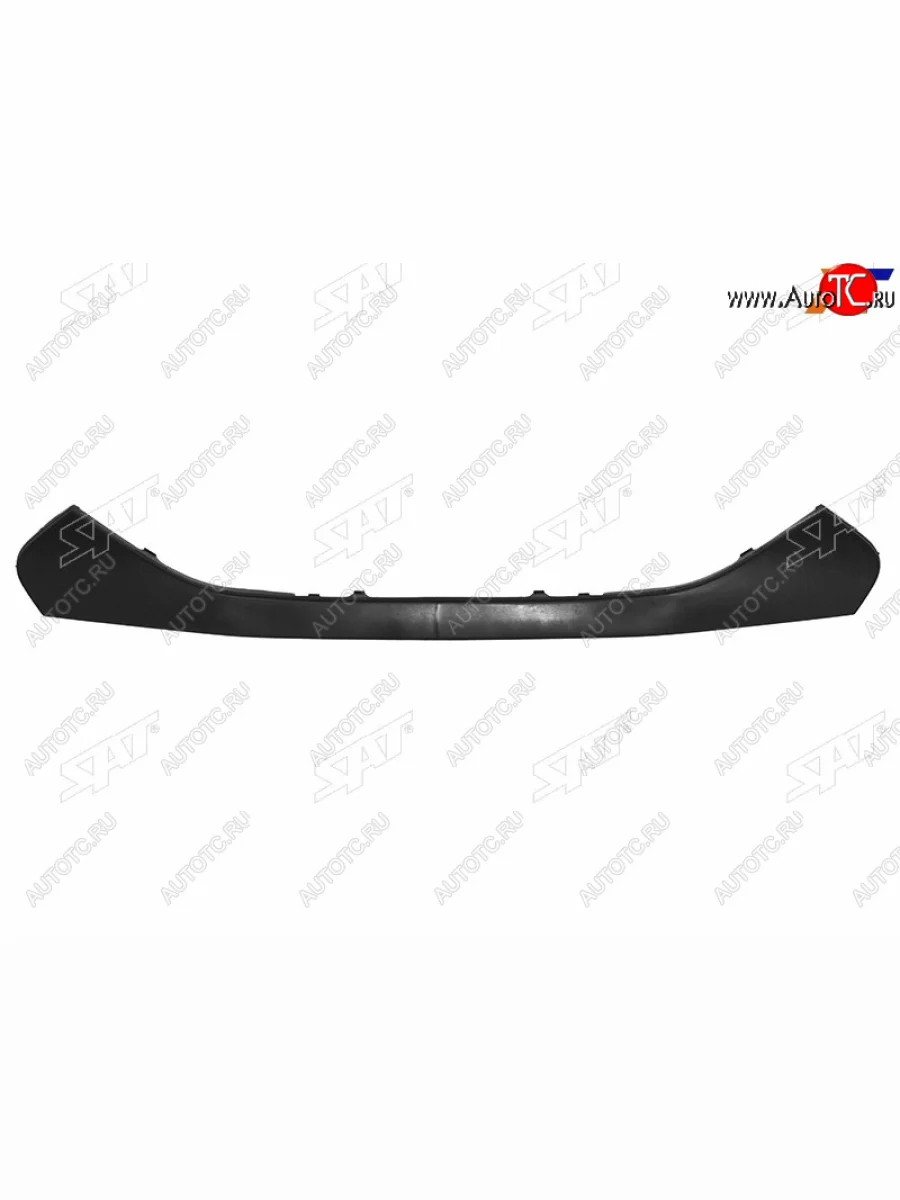 Передний молдинг решетки SAT Hyundai IX35 LM дорестайлинг (2009-2013) (черный)  в Керчи Республика Крым