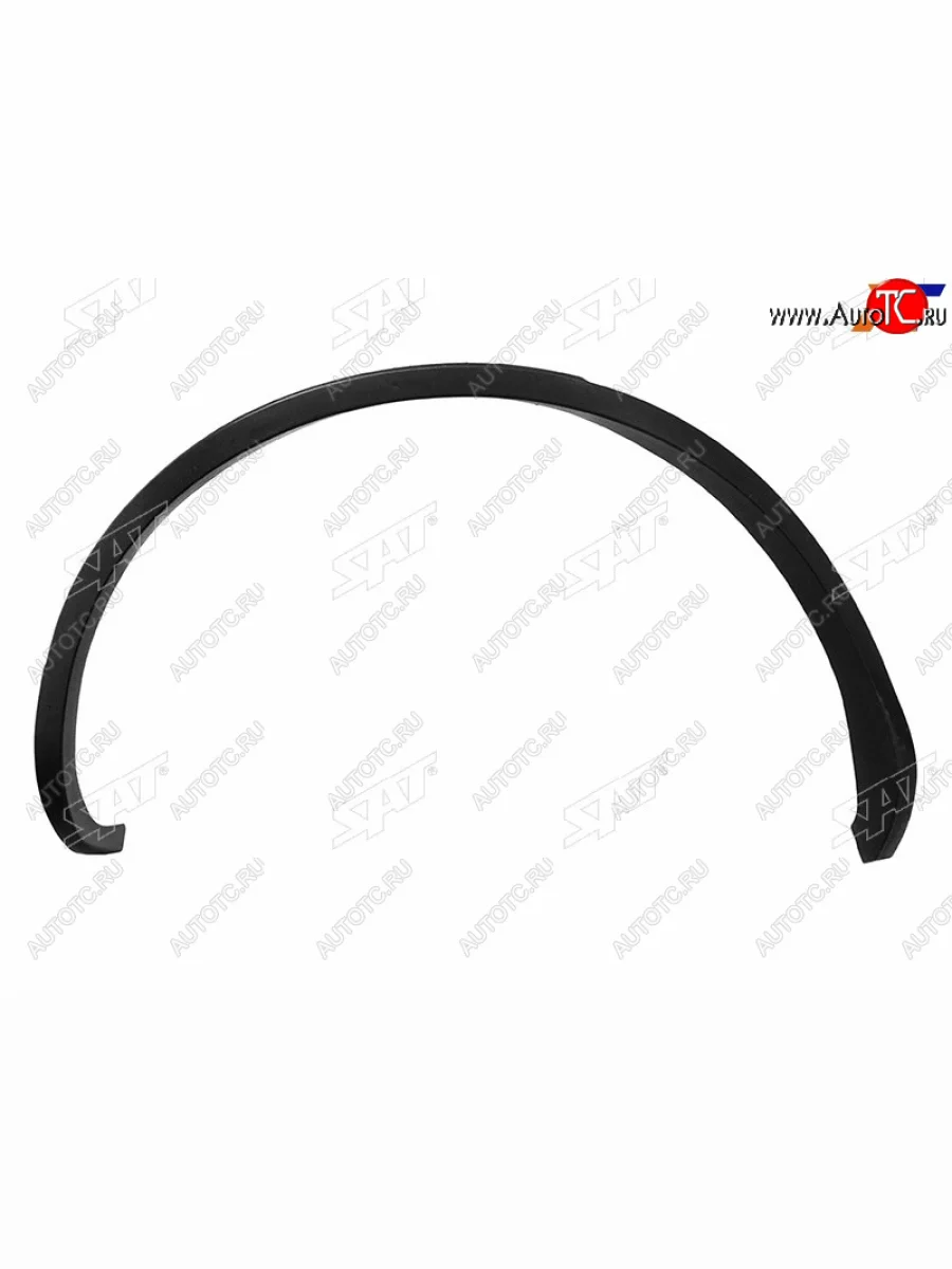 Задний правый молдинг арки крыла SAT Volkswagen Touareg 2 NF дорестайлинг (2010-2014) (черный)  в Перми Пермском крае