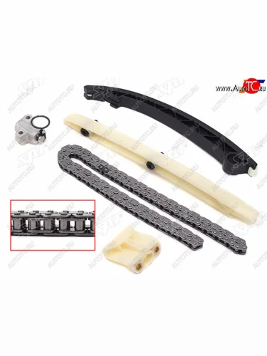 Комплект цепи ГРМ CHEVROLET AVEOLACETTIOPEL ASTRACORSAINSIGNIAMERIVA 1.01.21.4 16V SAT TK-OP001