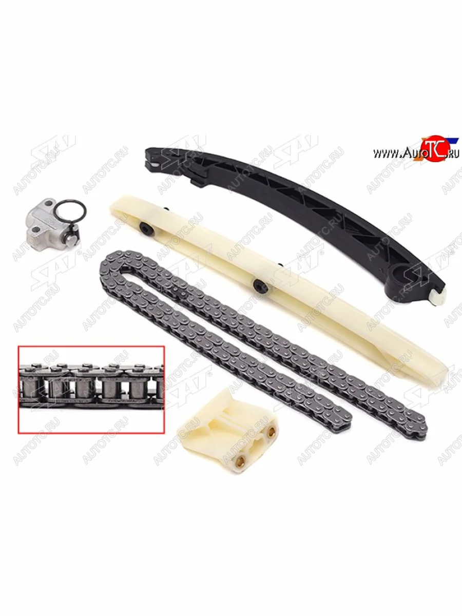 Комплект цепи ГРМ CHEVROLET AVEOLACETTIOPEL ASTRACORSAINSIGNIAMERIVA 1.01.21.4 16V SAT TK-OP001  в Самаре Самарской области