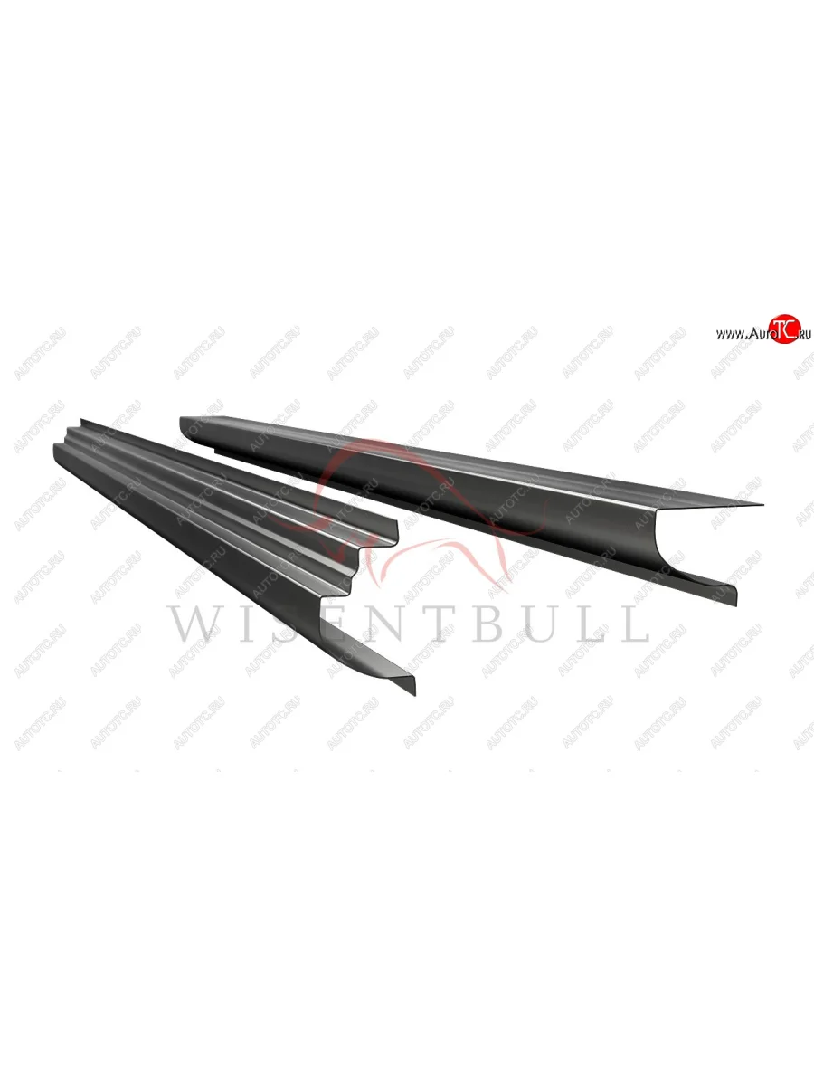 Левый ремонтный порог (под передней дверью) Wisentbull  Nissan Prairie (1988-1990) M11 (оцинкованная сталь 1,2 мм)  в Самаре Самарской области