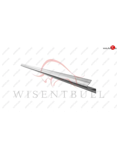 Левый ремонтный порог (под сдвижной дверью) Wisentbull (оцинкованная сталь 1,2 мм) Nissan Primastar (2002-2015), Opel Vivaro  A (2001-2014), Renault Trafic  X83 (2001-2014)