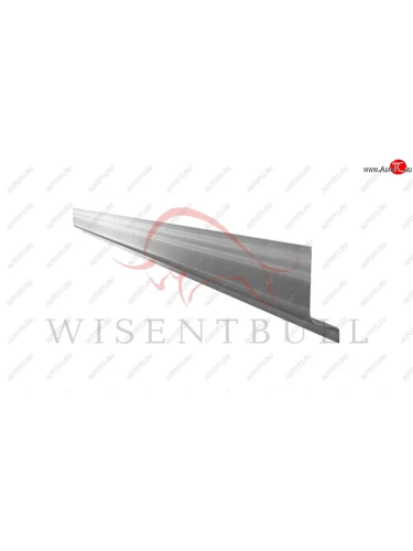 Левый ремонтный порог (длинная база/центральная часть) Wisentbull (оцинкованная сталь 1,2 мм) Nissan Primastar (2002-2015), Opel Vivaro  A (2001-2014), Renault Trafic  X83 (2001-2014)