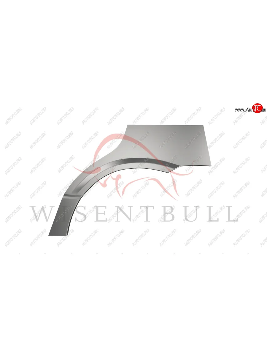 Левая задняя внешняя ремонтная арка Wisentbull Daihatsu Mira 5 L7 хэтчбэк 5 дв. рестайлинг (2000-2002) (оцинкованная сталь 1,2 мм)  в Перми Пермском крае