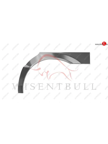 Левая задняя внешняя ремонтная арка Wisentbull (оцинкованная сталь 1,2 мм) Fiat Mille  146 (1990-2013) хэтчбэк 5 дв.