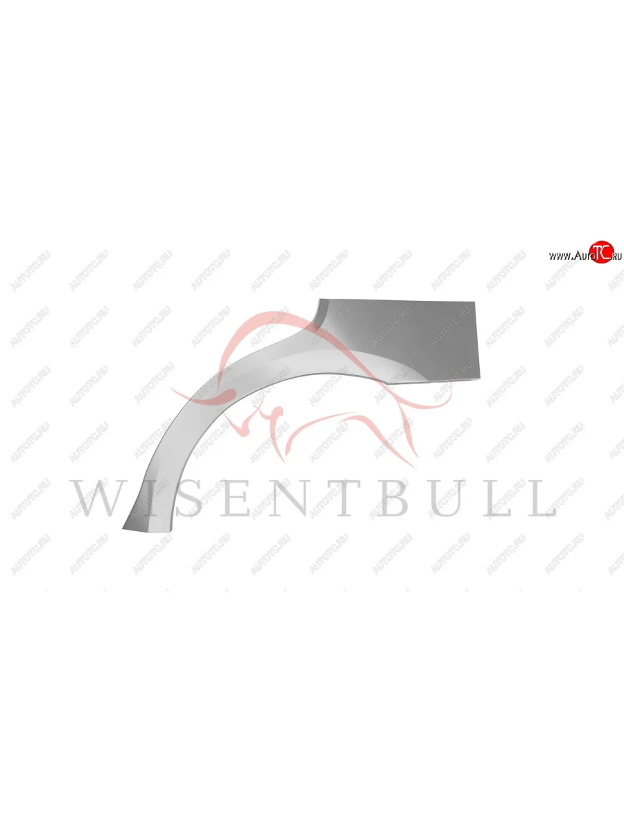 Левая задняя внешняя ремонтная арка Wisentbull Geely Emgrand EC8 (2011-2015) (оцинкованная сталь 1,2 мм)  в Перми Пермском крае