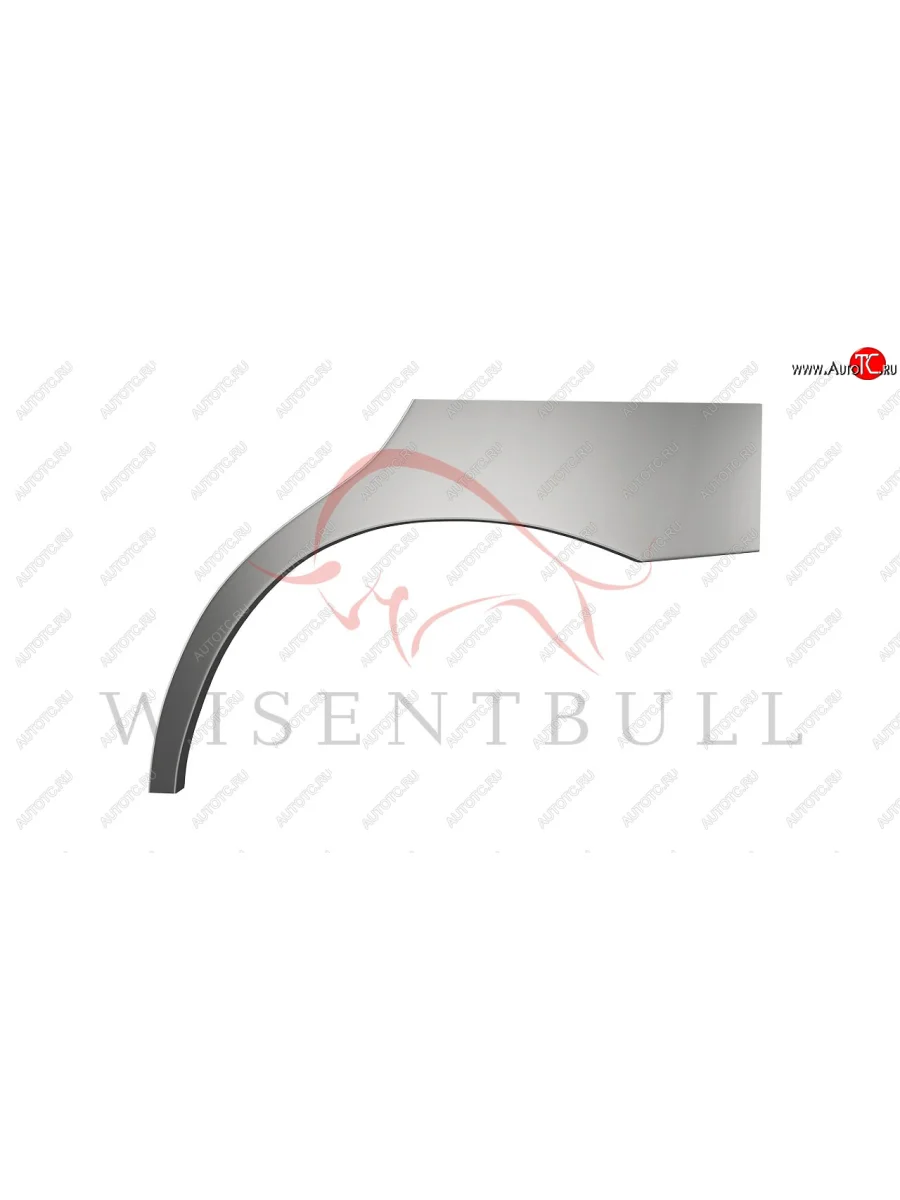 Левая задняя внешняя ремонтная арка Wisentbull Mazda Xedos 6 TA дорестайлинг (1992-1994) (оцинкованная сталь 1,2 мм)  в Перми Пермском крае