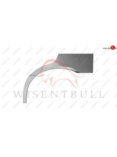 Левая задняя внешняя ремонтная арка Wisentbull (оцинкованная сталь 1,2 мм) Nissan Sunny  B14 (Япония) (1993-1999) седан дорестайлинг , седан 1-ый рестайлинг, седан 2-ой рестайлинг