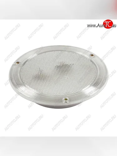 Плафон круглый, большой, врезн. (провод, лампа)  ес - 01