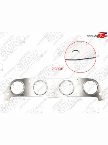 Прокладка выпускного коллектора TOYOTA COROLLAALLION 1ZZ-FE 00- STONE JB-1240016-F
