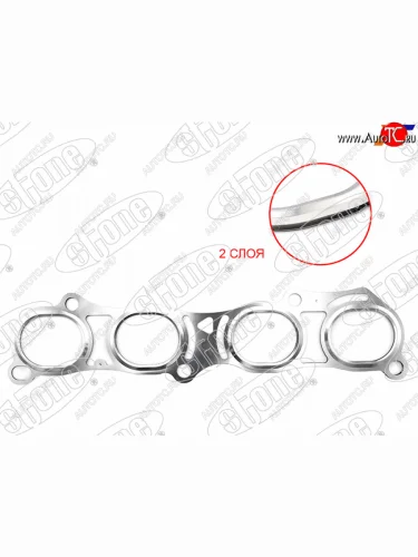 Прокладка выпускного коллектора QR25DE ELGRAND E52MURANO Z51TEANA J32X-TRAIL T31 12- STONE JB-02792
