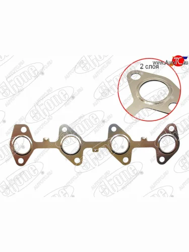 Прокладка выпускного коллектора TOYOTA PRADOHILUX 1KZ-TE1-2KD-FTV 93- STONE JB-1240031