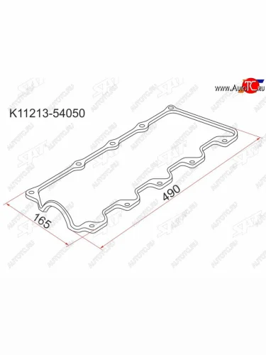 Прокладка клапанной крышки TY 2L#, 3L, 5L 89- SAT K11213-54050