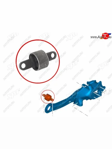 Сайлентблок Ford Focus 07-19  Kuga 13-19 SAT ST-1692849