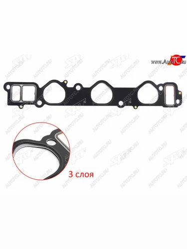 Прокладка впускного коллектора TOYOTA LAND CRUISER PRADO 5VZ-FE 95- SAT ST-17177-62060
