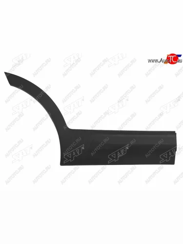 Задний правый молдинг двери SAT (черный) Hyundai Santa Fe DM рестайлинг (2015-2019)