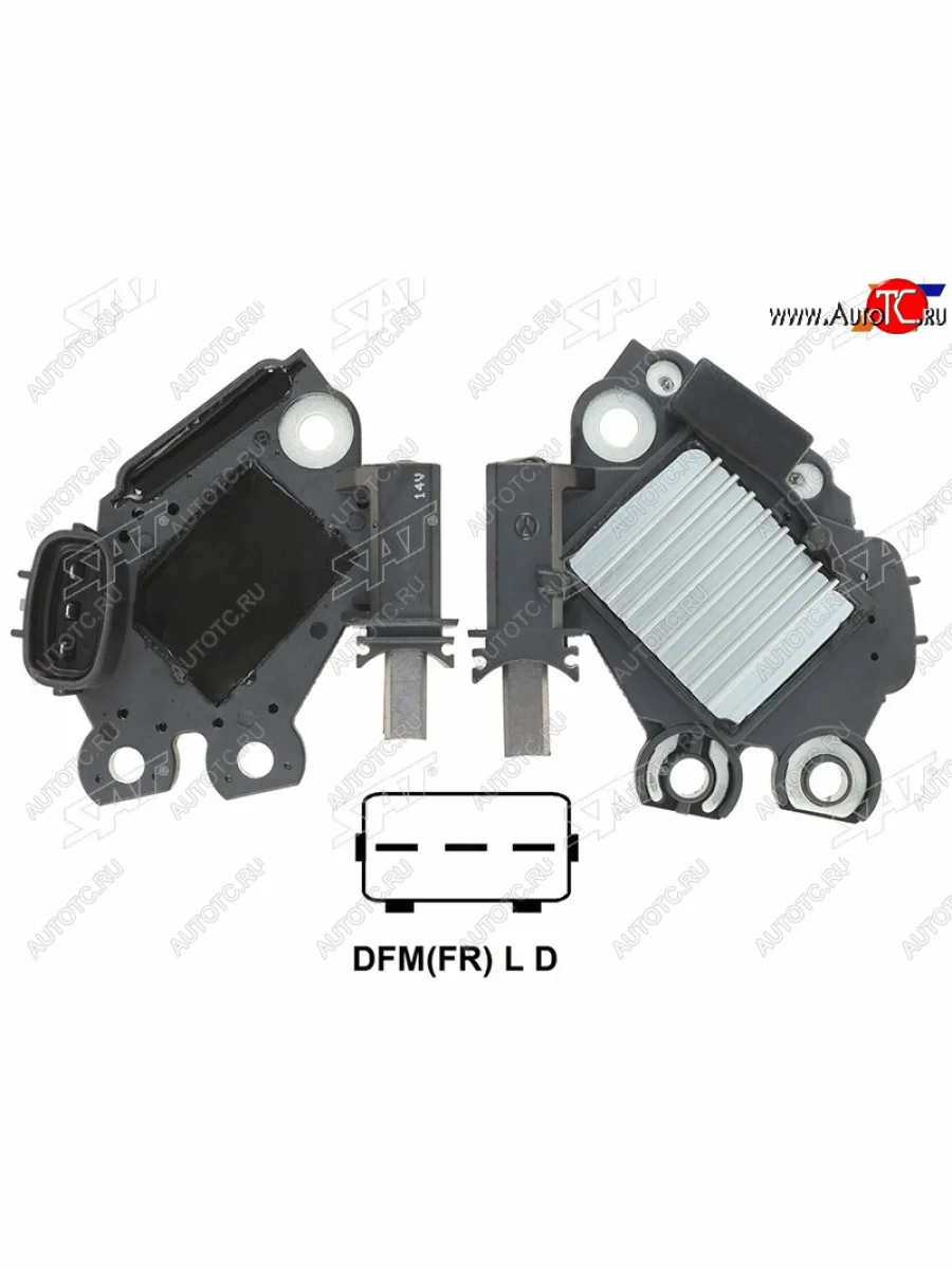 Реле-регулятор напряжения генератора HYUNDAI SONATA 05-KIA CARENS 06-MAGENTIS 2.02.4 05- G4KAG4K SAT ST-235-0007  в Керчи Республика Крым