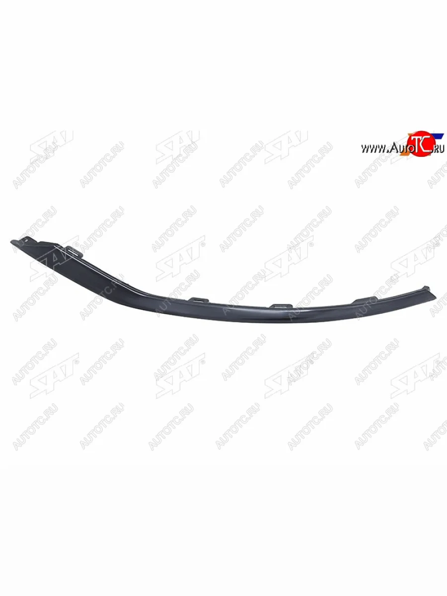 Задний правый молдинг бампера SAT Hyundai Tucson NX4 (2020-2022) (хром)  в Самаре Самарской области