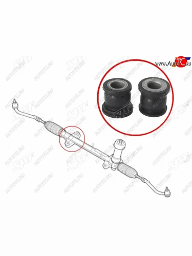 Втулка рулевой рейки Kia Ceed 06-12  Cerato 08-13  Hyundai i30 07-12  Kia Cerato Koup 08-13 SAT ST-56500-1H300B